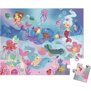 👉 Ronde Koffer Puzzel Sirene 24 Stuks