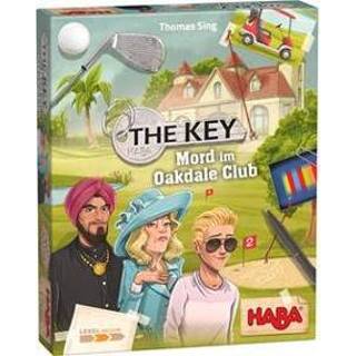 👉 Familiespel hout stuks gezelschapsspellen HABA The Key - Moord in de Oakdale Club 4010168251899