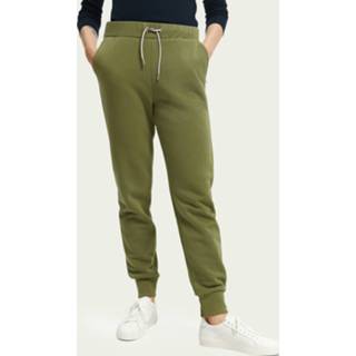 👉 Jogging broek groen vrouwen sweat pants XS Scotch & Soda Comfortabele joggingbroek van zware sweatstof 8719029904795