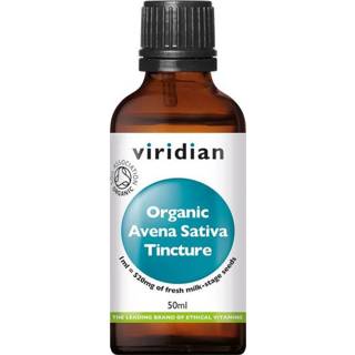 👉 Viridian Organic Avena Sativa Tincture 50 milliliter biologisch 5060003596264