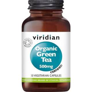 👉 Donkergroen Viridian Organic Green Tea Leaf 30 capsules biologisch 5060003599531