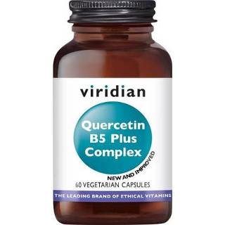 👉 Viridian Quercetin B5 Plus Complex 60 capsules 5060003593591