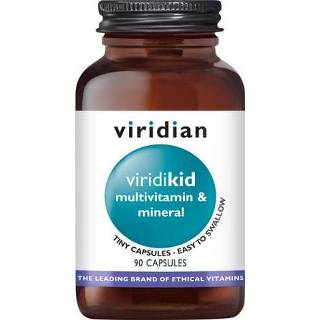 👉 Multivitamine Viridian ViridiKid Multivitamin & Mineral 90 capsules 5060003591252