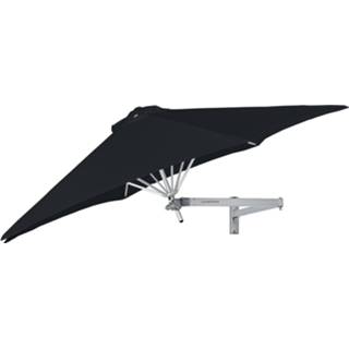 👉 Muurparasol zwart Paraflex 270cm Dralon Classic arm (Black)