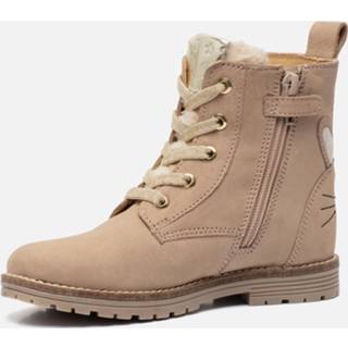 Veterboots nubuck girl taupe Muyters