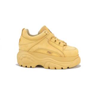 👉 Buffalo London Classics Low sneakers geel
