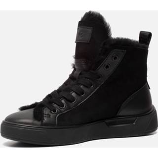 👉 Veterboots leer vrouwen zwart Ecco Street Tray 194890320161 194890320178