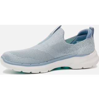 👉 Skechers GoWalk 6 Glimmering instappers blauw