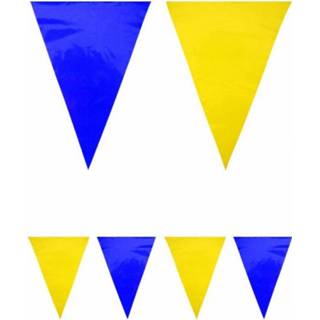 👉 Vlaggenlijn blauw geel blauw/geel 10 meter