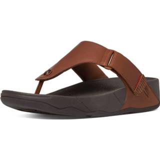 👉 FitFlop Trak II slippers bruin