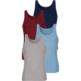 👉 Hemd marine blauw robijnrood grijs katoen effen mannen Hemdjes per 4 stuks in klassieke kleuren G Gregory Marine/Lichtblauw/Robijnrood/Lichtgrijs 4055706873928 4055706873935