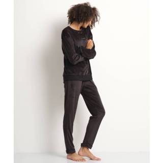 👉 Pyjama velours l vrouwen Dames set in maat 2071148160022