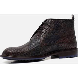 👉 Veterboots bruin leer male Floris van Bommel Seri donkerbruin
