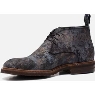 👉 Veterboots leer male combinatie Floris van Bommel De Donker meerkleurig