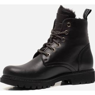 👉 Panama Jack Panama Jack Fabia B1 Veterboots zwart Leer