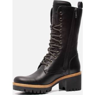 👉 Veterboots zwart leer vrouwen Panama Jack Pisa B2 8434823582382