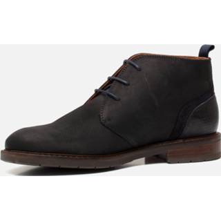 👉 Van Lier Van Lier Boston Veterboots zwart Nubuck