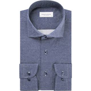 👉 Herenoverhemd LM blauw mannen Profuomo Heren Overhemd 8719064690066