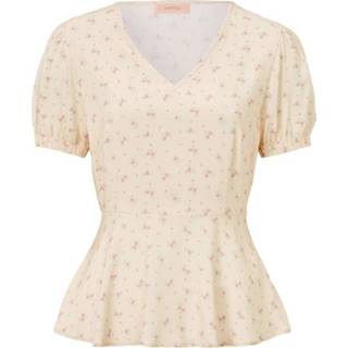 👉 Blous sienna roze viscose gebloemd vrouwen Blouse met bloemenprint 4055708223097 4055708223103