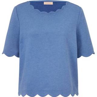 👉 Sweatshirt sienna blauw l effen vrouwen 4055708220485 4055708220478