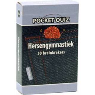👉 Nederlands IQ spellen Pocket Quiz - Hersengymnastiek 9789086641765