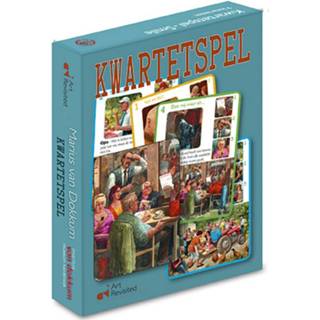 👉 XL kaartspellen Kwartetspel - Marius van Dokkum 8713341860067