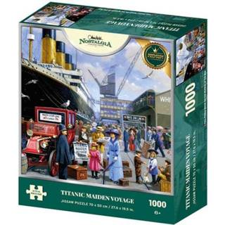 👉 Puzzel legpuzzels Titanic Maiden Voyage - Nostalgia (1000 stukjes) 5060337330916