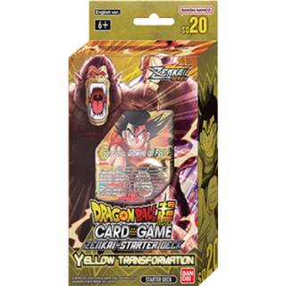 👉 Geel engels Dragon Ball Super Thema Decks - Zenkai Starter Deck Yellow Transformation 811039037130