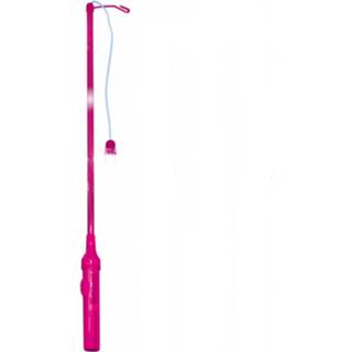 👉 Lampionstokje roze met knipperlichtjes 40 cm