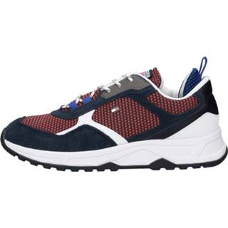 👉 Sneakers suede male blauw Tommy Hilfiger - Fashion Mix Sneaker 2600003564318