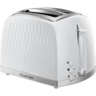 👉 Broodrooster wit Russell Hobbs 26060-56 Honeycomb Toaster White 1 st 5038061111484