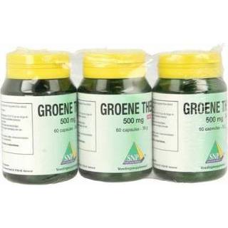 👉 Groene thee SNP 500 mg puur aktie 2 + 1 180ca 8718591425257