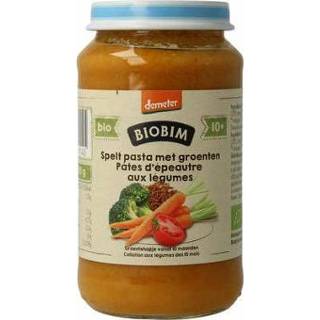 👉 Spelt pasta Biobim Speltpasta groente 10+ maanden demeter bio 220g 8713445091145