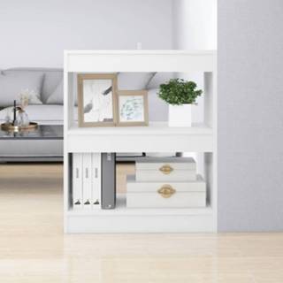 👉 Boekenkast wit active Boekenkast/kamerscherm 60x30x72 cm 8720286843161