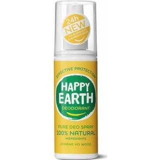 👉 Deodorant Happy Earth spray jasmine ho wood 100ml 8719324667470