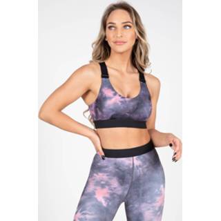 👉 Sport BH roze grijs XL active Gorilla Wear Colby Sportbeha - Roze/Grijs 8720604460537