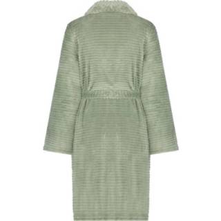 👉 Badjas groen vrouwen Hunkemöller Korte Fleece rib 8720676201960