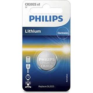 👉 Philips Lithium CR2025 3V 1 st 4895229106178