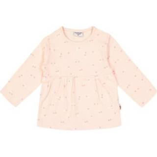 👉 Overhemd rose katoen mix meisjes SALT AND PEPPER met lange mouwen AOP blush 4061386258085