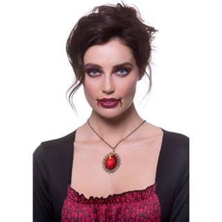 Active Gotische ketting met nep Robijn 5055294810717