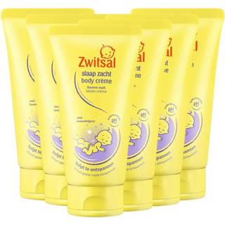 👉 Bodycrème lavendel Zwitsal - Slaap Zacht Body Crème 6 x 150ml Voordeelverpakking 7436926490428