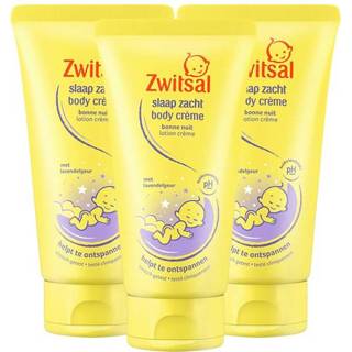 👉 Bodycrème lavendel Zwitsal - Slaap Zacht Body Crème 3 x 150ml Voordeelpack 7436926490411