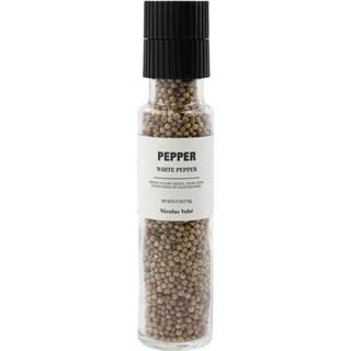 👉 Pepermolen witte Nicolas Vahe peper molen - 175G 5707644487604