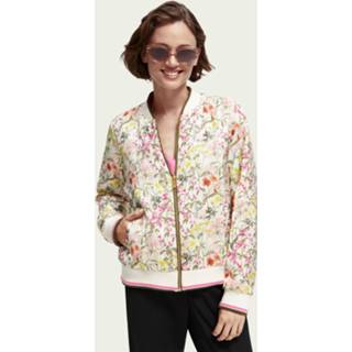 👉 Bomber jacket vrouwen between jackets XS multicolour Scotch & Soda Printed reversible padded 8719027128995