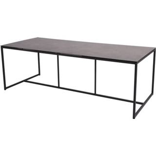 👉 Terrastafel antraciet HPL rechthoekig Showmodel - 4 Seasons Outdoor Quatro tuintafel