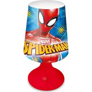 Spiderman tafellamp rood active 8435507861304