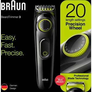 👉 Baardtrimmer active Braun BT3221- Baardtrimmer, Trimmer en Haartrimmer 1 Stuks 4210201281092