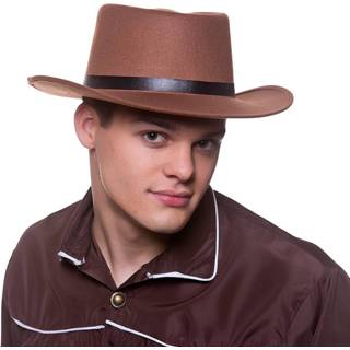 👉 Cowboyhoed bruine active cowboy hoed Wesley 5055294896988