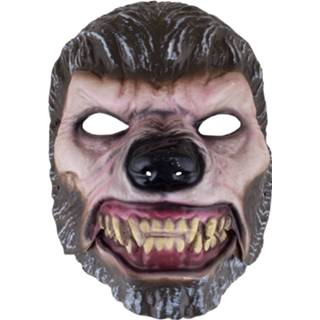Active Masker weerwolf met bewegende mond 8712364619317