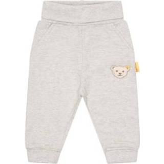 👉 Steiff Joggingbroek Zacht Grijs Gemêleerd